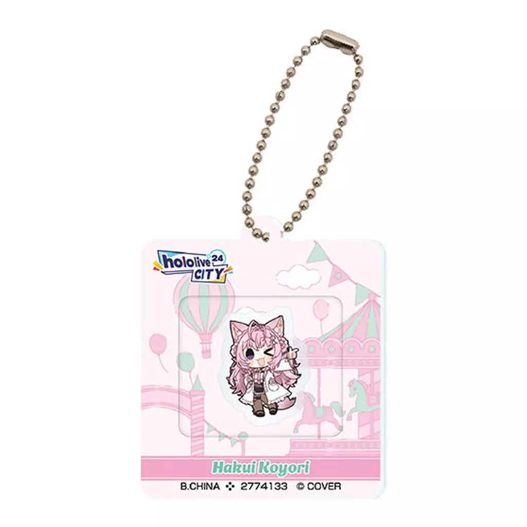 博衣こより 「hololive CITY’24 アクリルウィンドウチャーム01」