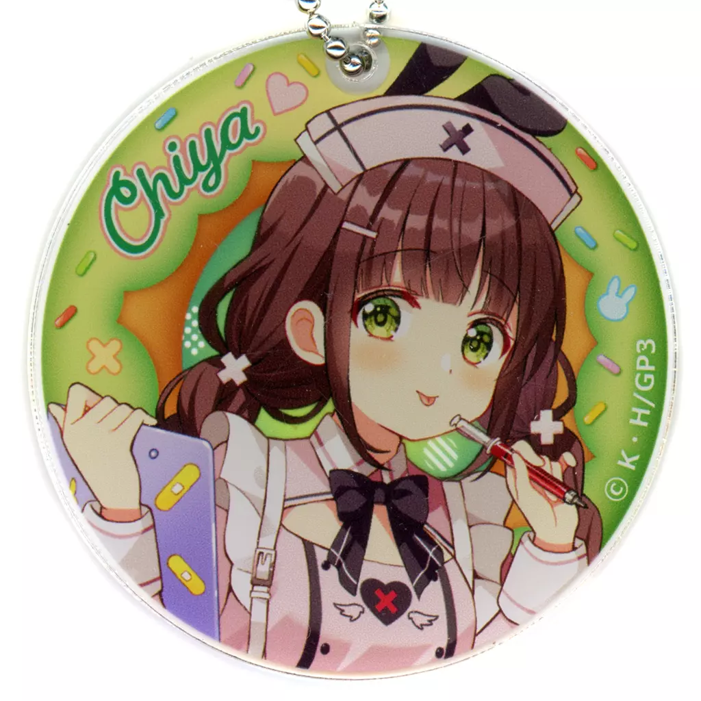 千夜 トレーディングアクリル WELCOME TO OUR CAFES 「ご注文はうさぎですか? BLOOM×Anisugar フルーツドーナツ」 同梱品