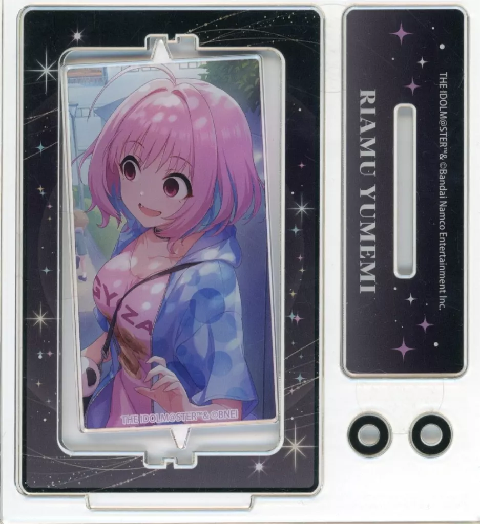 夢見りあむ(STARLIGHT STAGE 10th ANNIVERSARY ver.) 公式リバーシブルアクリルスタンド 「アイドルマスター シンデレラガールズ」