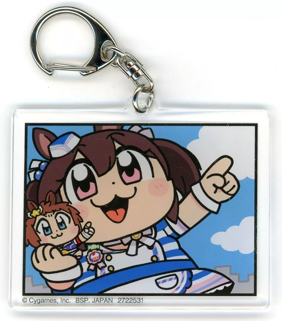 ヒシアケボノ＆ビコーペガサス アクリルプレート～大川ぶくぶわーるど～ 「ウマ娘 プリティーダービー」