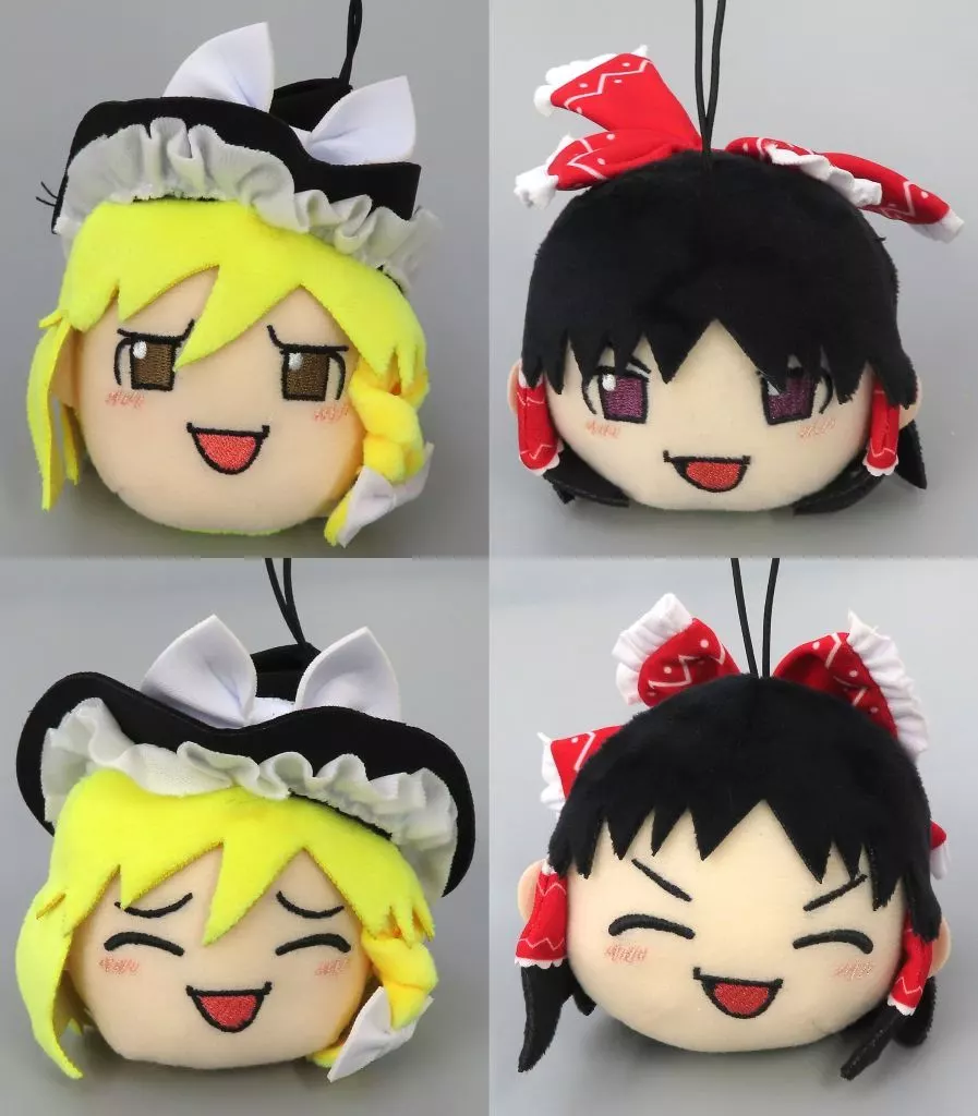 全4種セット ぬいぐるみマスコット ～ゆっくりしていってね!!!～ 「東方Project」