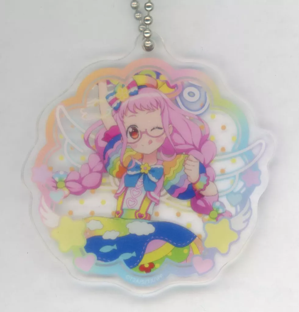 黄木あじみ アクリル 「まるくじ プリパラ 10th Anniversary 第2弾」 吉07