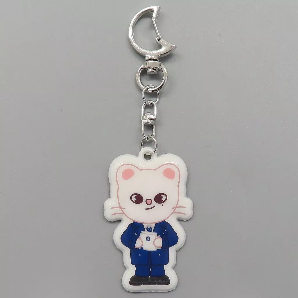 ヒョンジン(制服) SKZOO SECRET SOFT KEYRING(キーリング) Jiniret 「Stray Kids×SKZOO POP-UP ＆ CAFE ’SKZOO’S MAGIC SCHOOL’ IN BUSAN」
