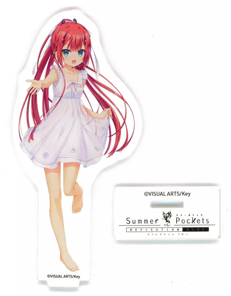 神山識 アクリルフィギュア ワンピース ver. 「Eureka!くじ Summer Pockets アクリルくじ 第2弾」 B-8賞_image
