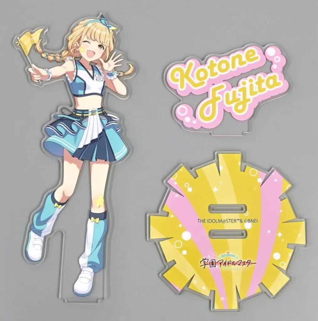 藤田ことね 描き下ろしBIGアクリルスタンド 「学園アイドルマスター×TAG-LIVE! ポップアップストア in アニメイト秋葉原1号館」_image