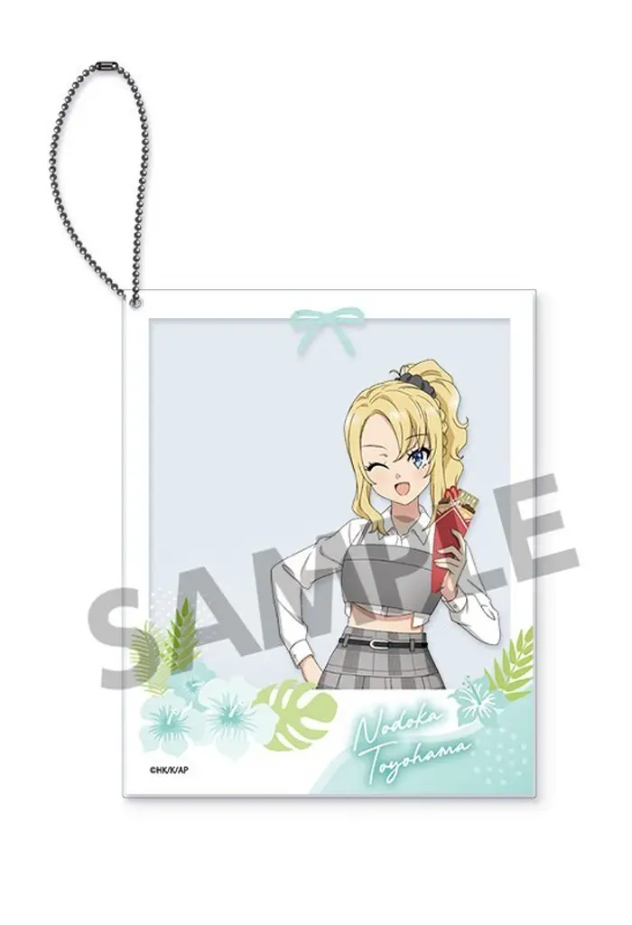 豊浜のどか バカンス ver. 描き下ろしポラロイド風アクリル 「青春ブタ野郎シリーズ POP UP SHOP ～バカンス～」