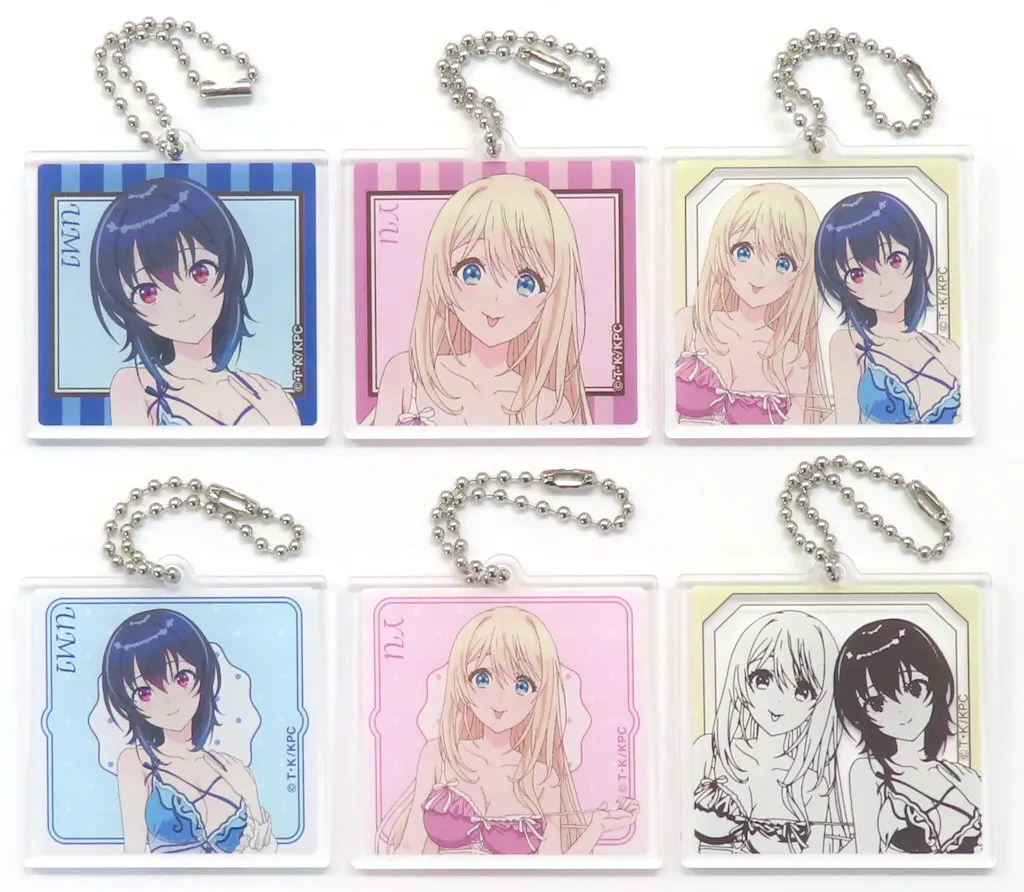 全6種セット 「クラスで2番目に可愛い女の子と友だちになった×ドン・キホーテ トレーディングアクリルコレクション」