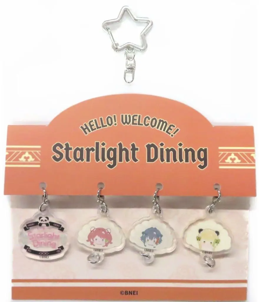 集合 公式連結アクリルキーホルダー 学園アイドルマスター 「アイドルマスターシリーズ ポップアップストア2026 ～Starlight Dining～」