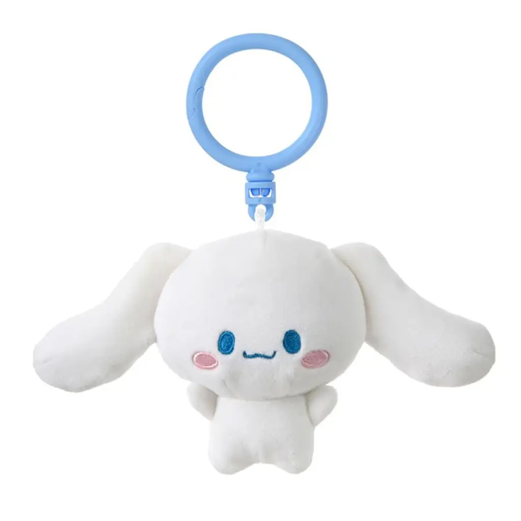 ぬいぐるみマスコット・ぬいぐるみバッジ　シナモロール シナモンのぷにるんず ぷにコミュ ぷにぬいキーチェーン 「サンリオキャラクターズ」