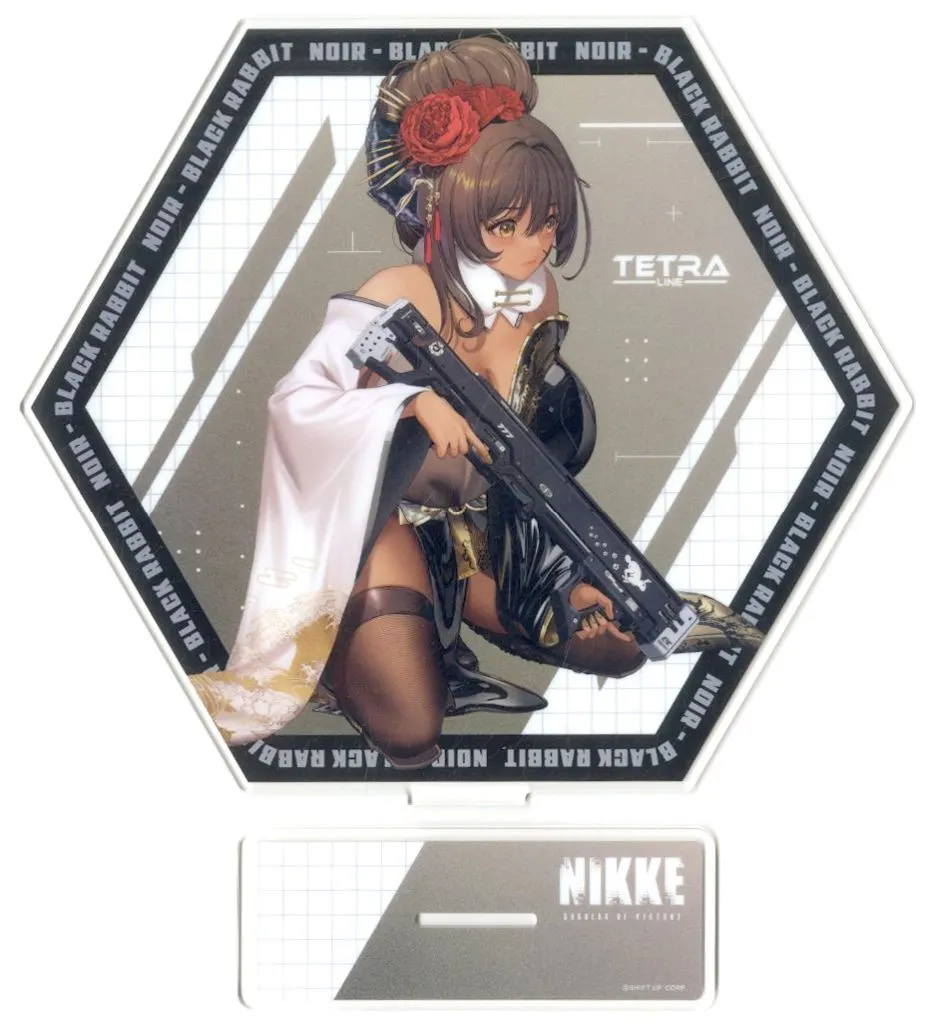 ノワール：ブラックラビット プラチナムザッカ両面ビッグアクリルスタンドVol.2 「勝利の女神：NIKKE」_image