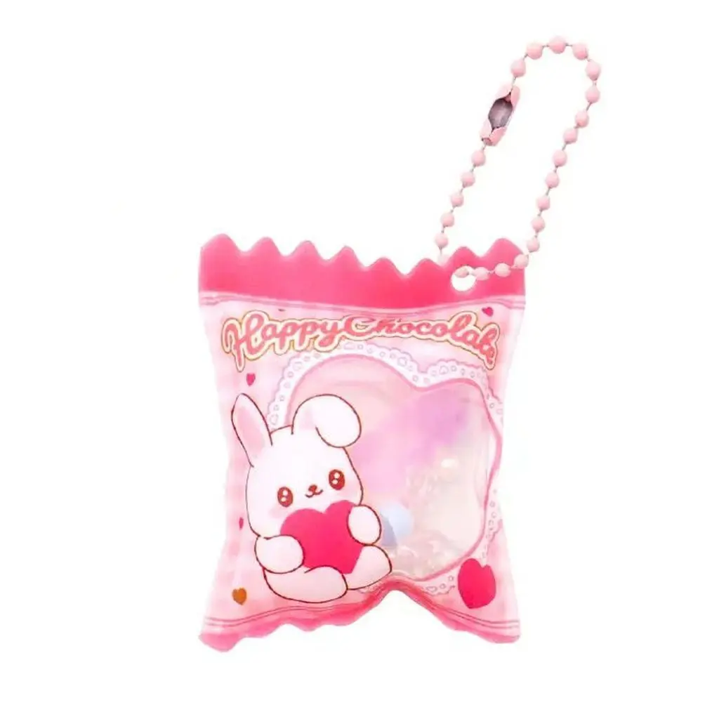 うさちゃんのハッピーチョコレート -Pink ver- 「パステルシャカシャカお菓子チャーム」