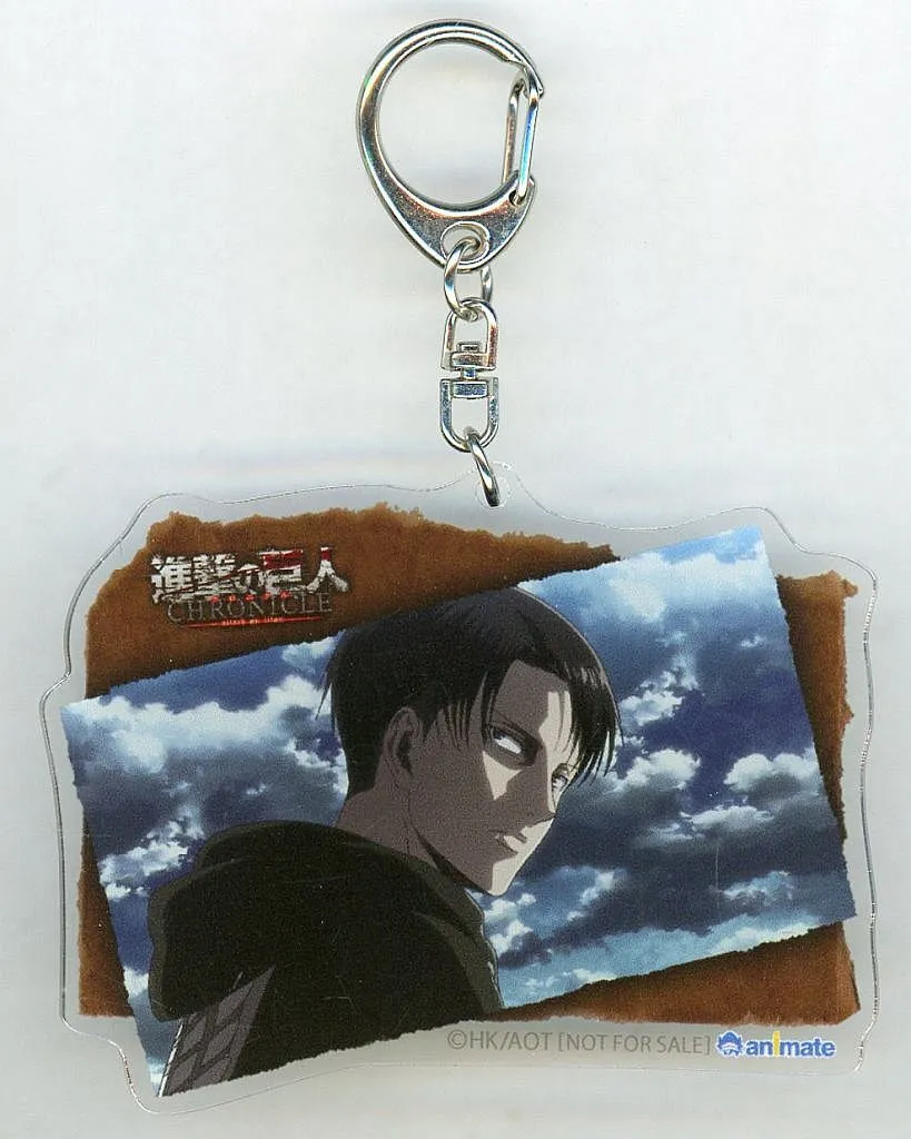 リヴァイ・アッカーマン 場面写アクリル 「Blu-ray/DVD 進撃の巨人 ～CHRONICLE(クロニクル)～」 アニメイト購入特典