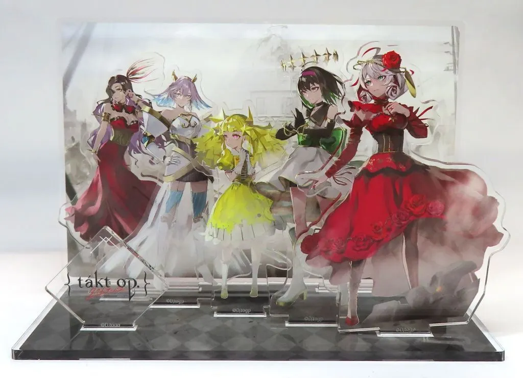 集合 アクリルジオラマ 「takt op. The Power of Musicarts. 展」