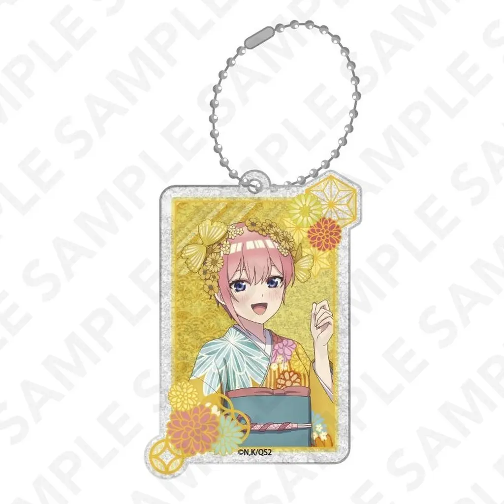 中野一花 グリッターアクリルチャーム 「五等分の花嫁*」