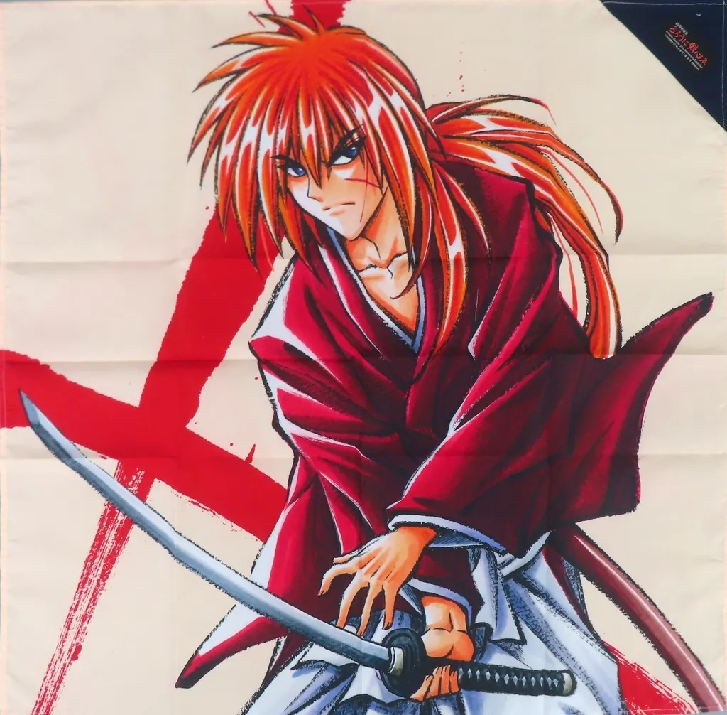 るろうに剣心展　25周年記念　風呂敷 駿河屋 -<中古>るろうに剣心-明治剣客浪漫譚- 風呂敷 「25周年記念