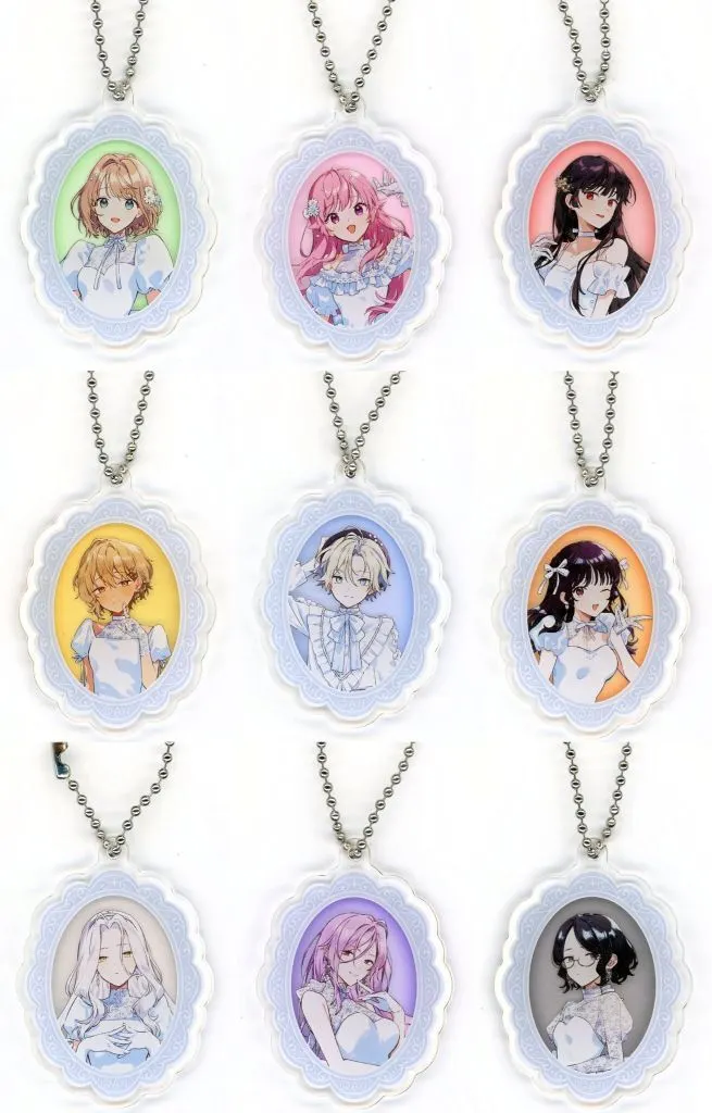 全9種セット 「きみが死ぬまで恋をしたい×アトレ秋葉原 描き下ろしアクリルコレクション(ドレスアップ) 8th Anniversary ver.」