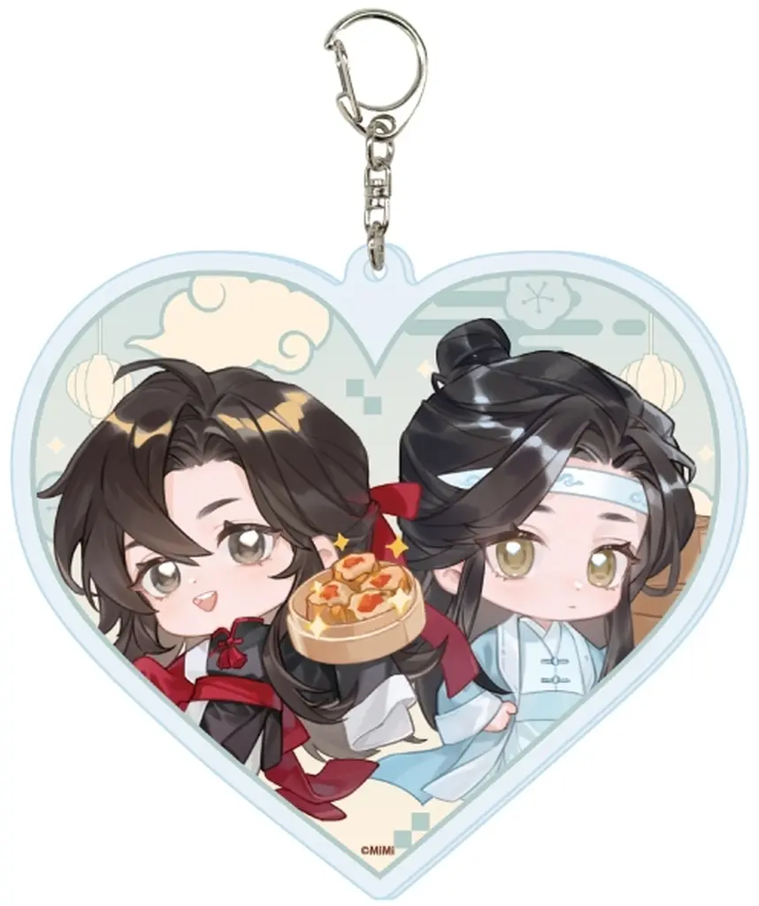 08.魏無羨＆藍忘機 中華飯店ver.(ミニキャライラスト) デカアクリル 「大河幻想ラジオドラマ 魔道祖師」