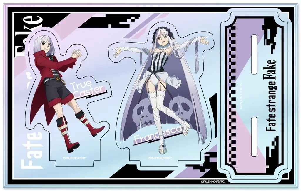 フランチェスカ・プレラーティ＆真キャスター オーロラアクリルニコスタンド 「TVアニメ Fate/strange Fake」_image