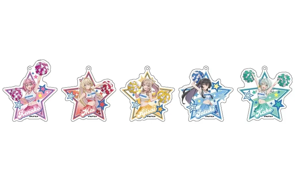ノーマル全5種セット 「わたしが恋人になれるわけないじゃん、ムリムリ!(※ムリじゃなかった!?) アクリルコレクション チアリーダーver」
