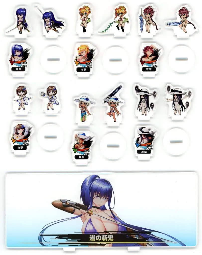 バトル画面セットキャラクタープレミアムセット vol.26 「対魔忍RPG」 C108グッズ