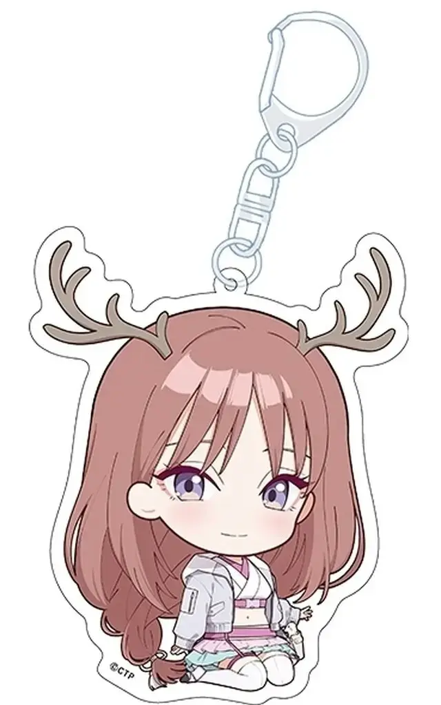 綾紬芦花 ぺたん娘アクリル 「超かぐや姫!」