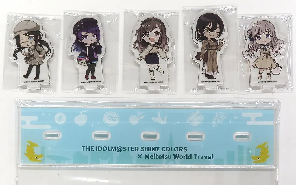 [単品] アンティーカ ミニアクリルスタンド 「アイドルマスター シャイニーカラーズ コラボイベント ようこそ名古屋へ! 地下鉄全線24時間券(コラボ記念台紙＆Tr＠vel Card＆アクスタ付き)」