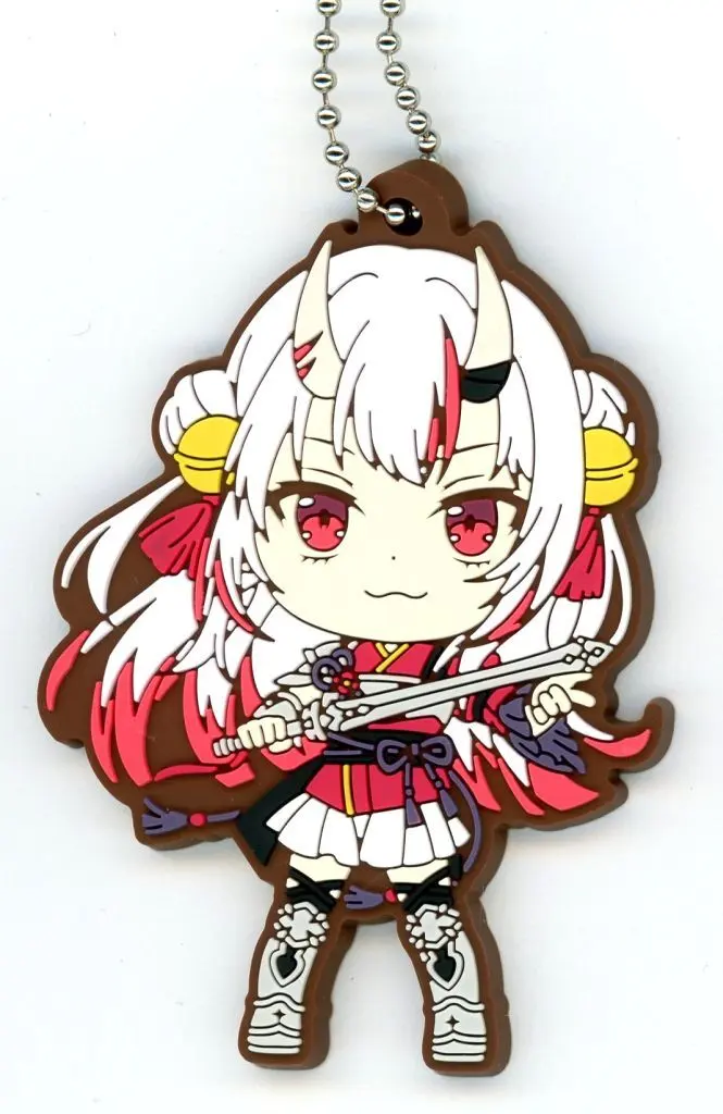 百鬼あやめ(きゅんキャライラスト) ラバーチャーム 「一番くじ ホロライブ ～RPG Style～」 ラバーチャーム賞