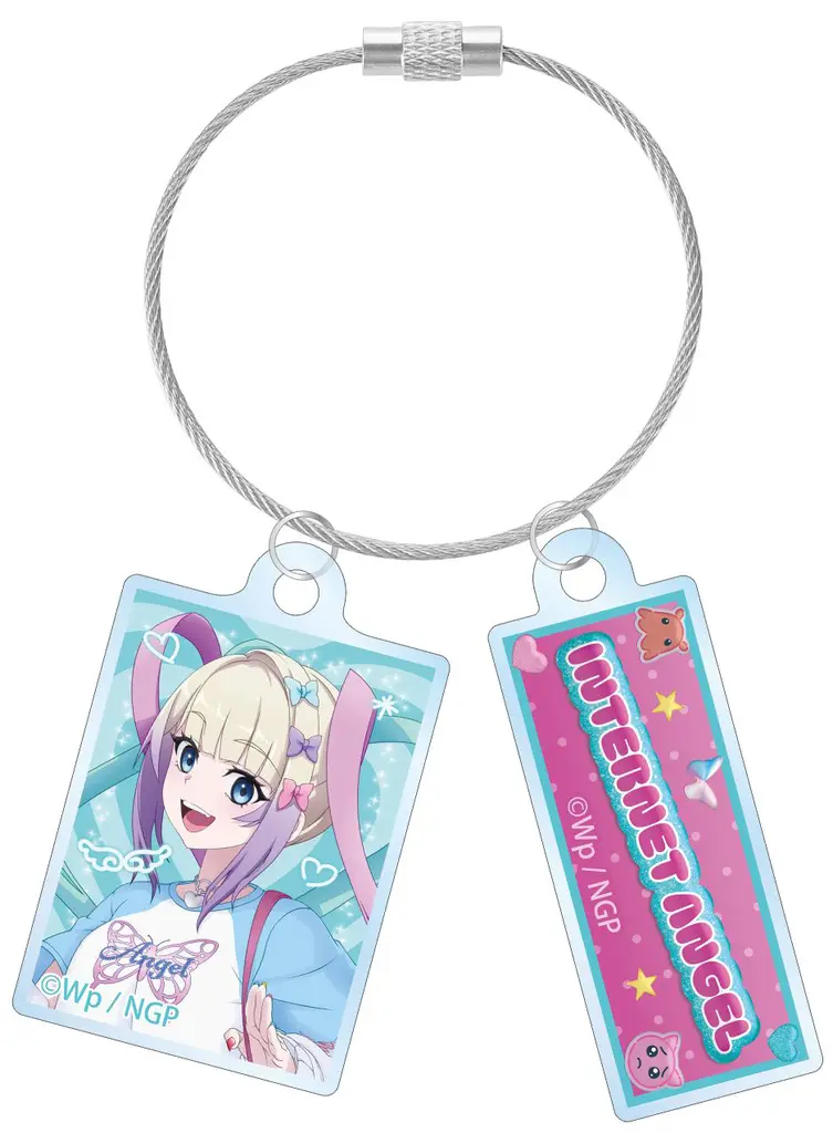 超てんちゃん 描き下ろし 2連ワイヤーアクリル Y2Kファッションver. 「アニメ NEEDY GIRL OVERDOSE」