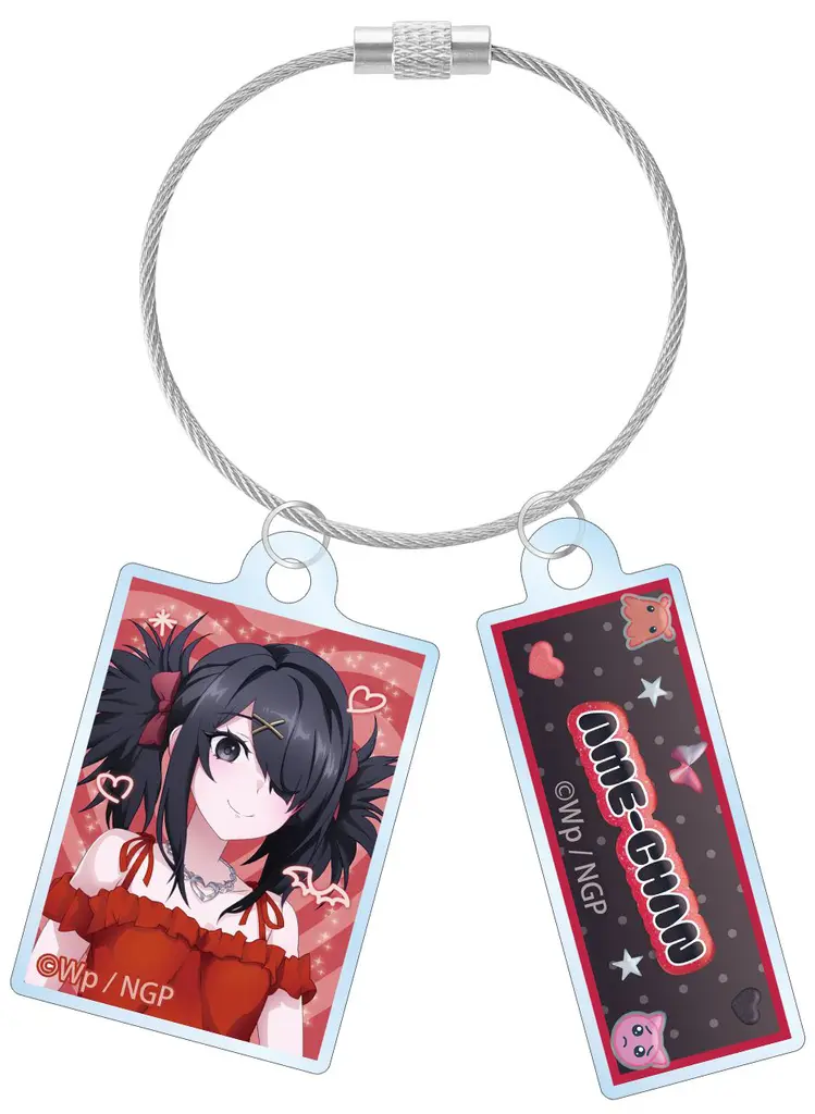 あめちゃん 描き下ろし 2連ワイヤーアクリル Y2Kファッションver. 「アニメ NEEDY GIRL OVERDOSE」