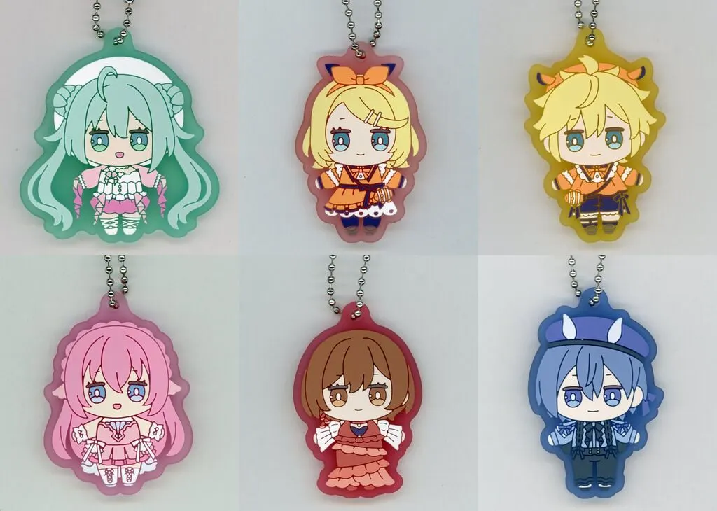 全6種セット ラバーチャーム 「グッスマくじ 初音ミク 2026 アクアリウム」 G賞