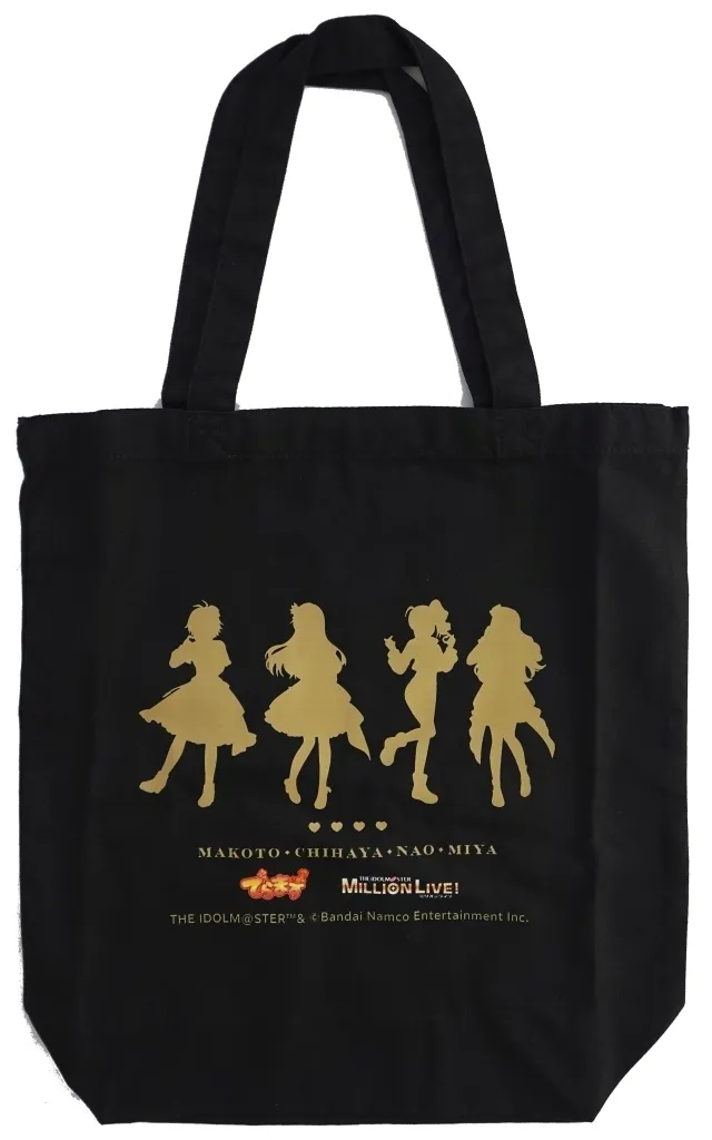 集合(シルエット) トートバッグ(M) 「でらます×アイドルマスター ミリオンライブ! コラボカフェ＆ポップアップストア at マンガ展 名古屋」