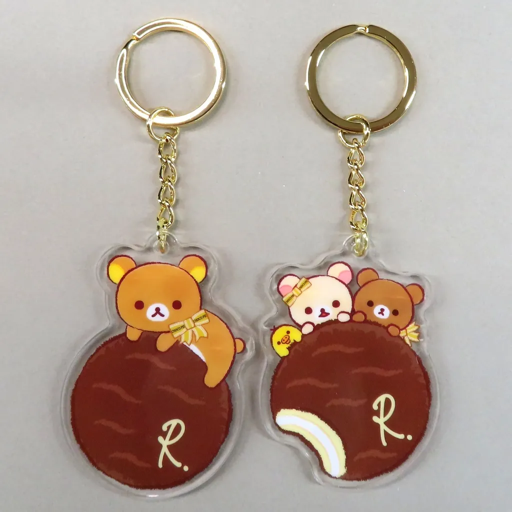 集合 ペアアクリル 「CHOCOPIE×リラックマ」
