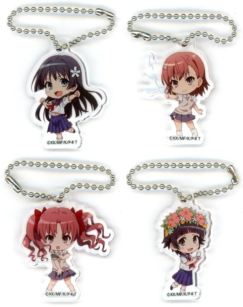 集合 アクリル4種セット 「とある科学の超電磁砲 御坂美琴生誕祭2024」 キャンペーン 当選品