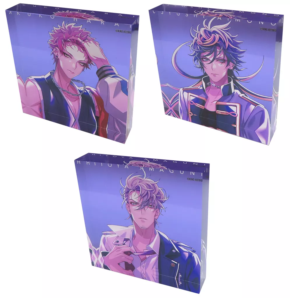 アクリルスタンド・アクリルパネル　[単品] Bad Ass Temple アクリルブロック3種セット 「CD ヒプノシスマイク -Division Rap Battle- Bad Ass Temple / .Bad Ass Temple ELR Store限定盤」 同梱特典