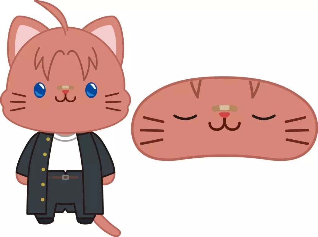 神威 withCAT アイマスク付きぬいぐるみ 「3年Z組銀八先生」