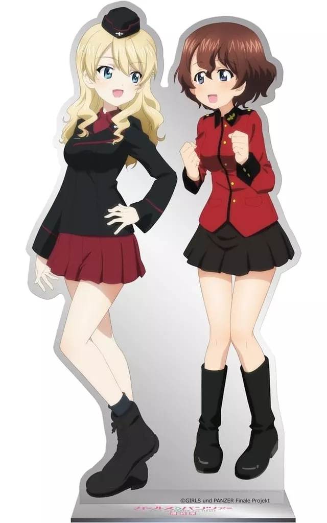 ダージリン＆小梅 パンツァージャケット交換アクリルフィギュア 「ガールズ＆パンツァー 最終章」_image