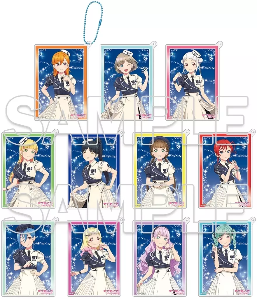 全11種セット「ラブライブ!スーパースター!! トレーディングアクリルカード Ver.Twinkle Triangle」