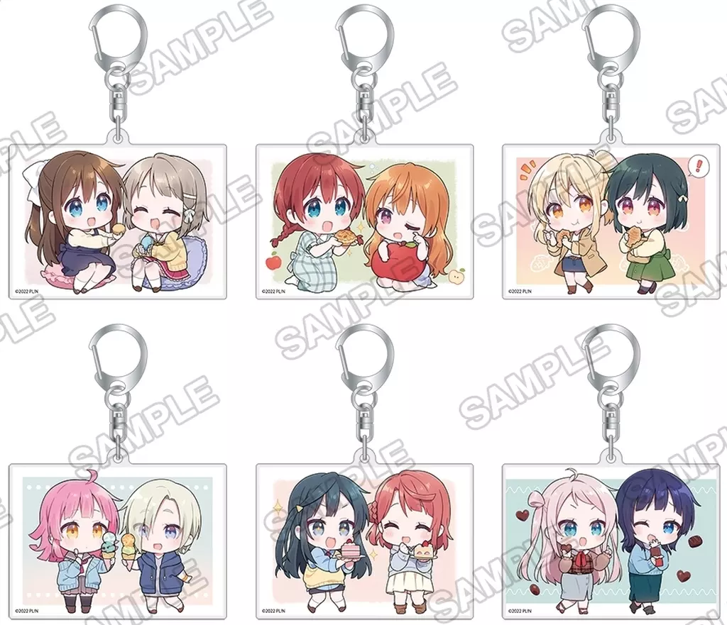 全6種セット 「ラブライブ!虹ヶ咲学園スクールアイドル同好会 にじいろTeaTimeトレーディングアクリル 」