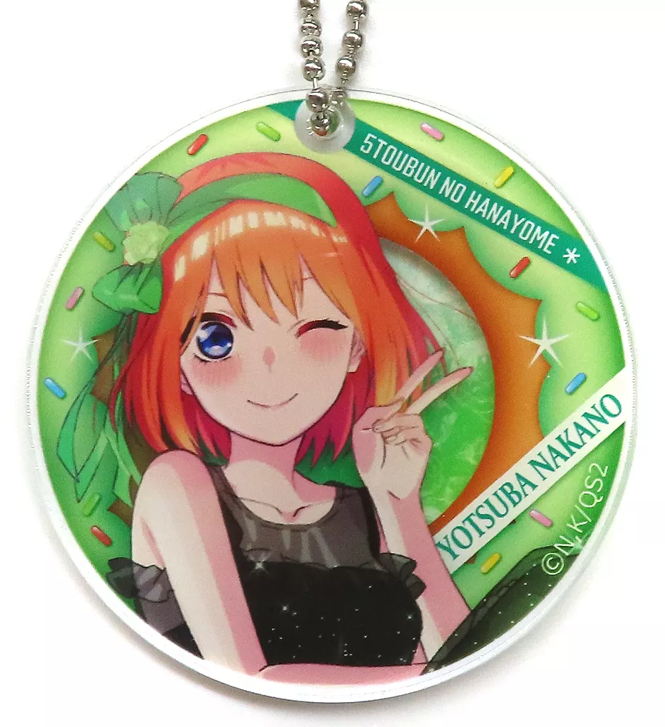 中野四葉 トレーディングアクリル 「五等分の花嫁* ～幻想の輝き～ Anisugarフルーツドーナツ」 同梱品 Anisugar限定