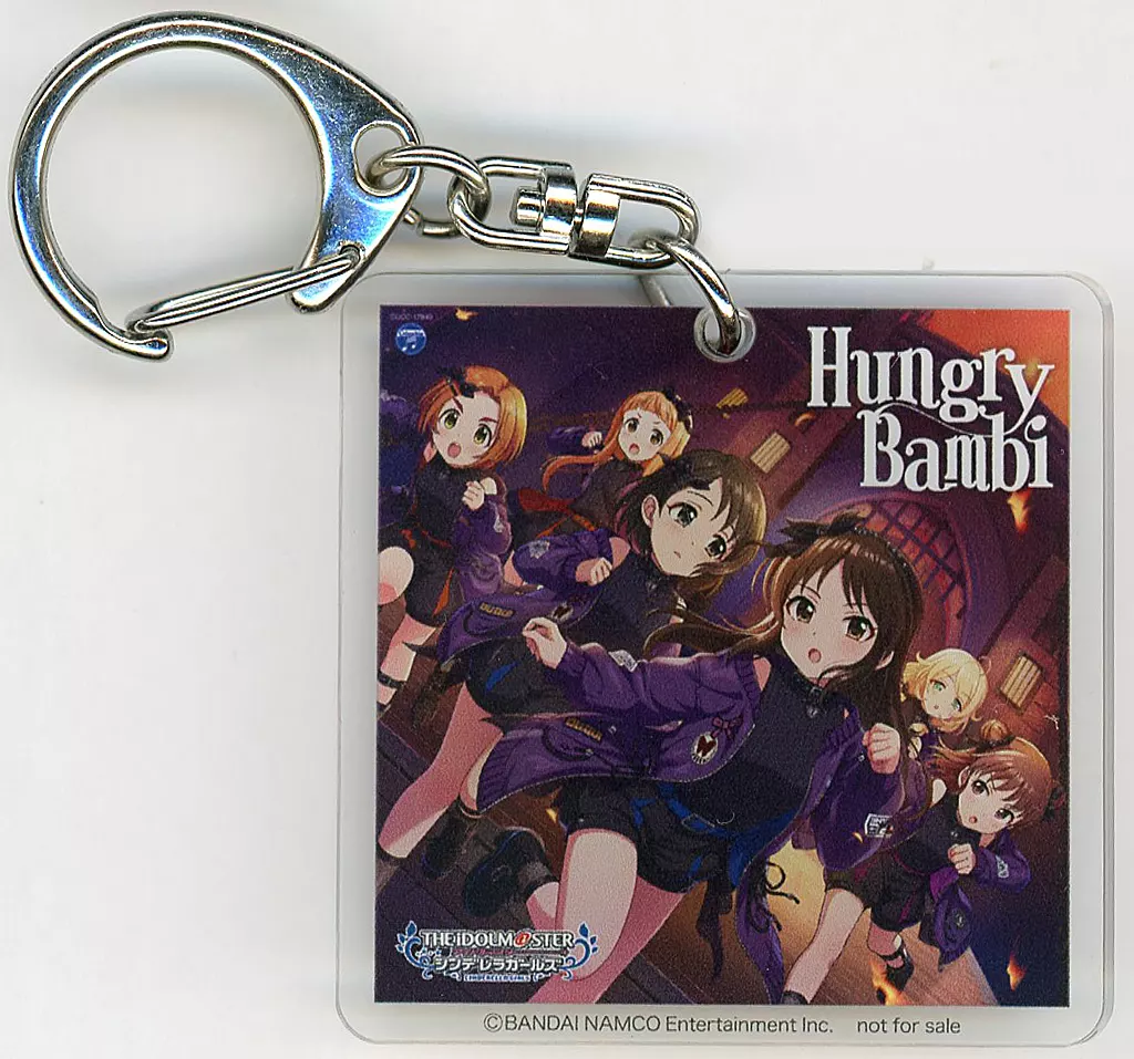 ジャケットイラスト ミニアクリルキーホルダー 「CD THE IDOLM＠STER CINDERELLA GIRLS STARLIGHT MASTER GOLD RUSH! 10 Hungry Bambi」 楽天ブックス購入特典