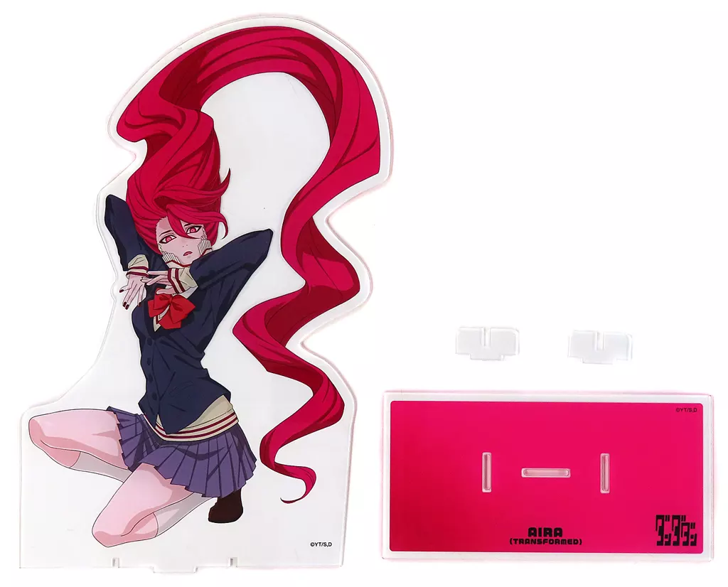 アクリルスタンド・アクリルパネル　白鳥愛羅(アイラ/変身) アクリルメガフィギュア 「ダンダダン POPUP企画展 DAN DA DAN POPUP EXHIBITION at baseyard tokyo」