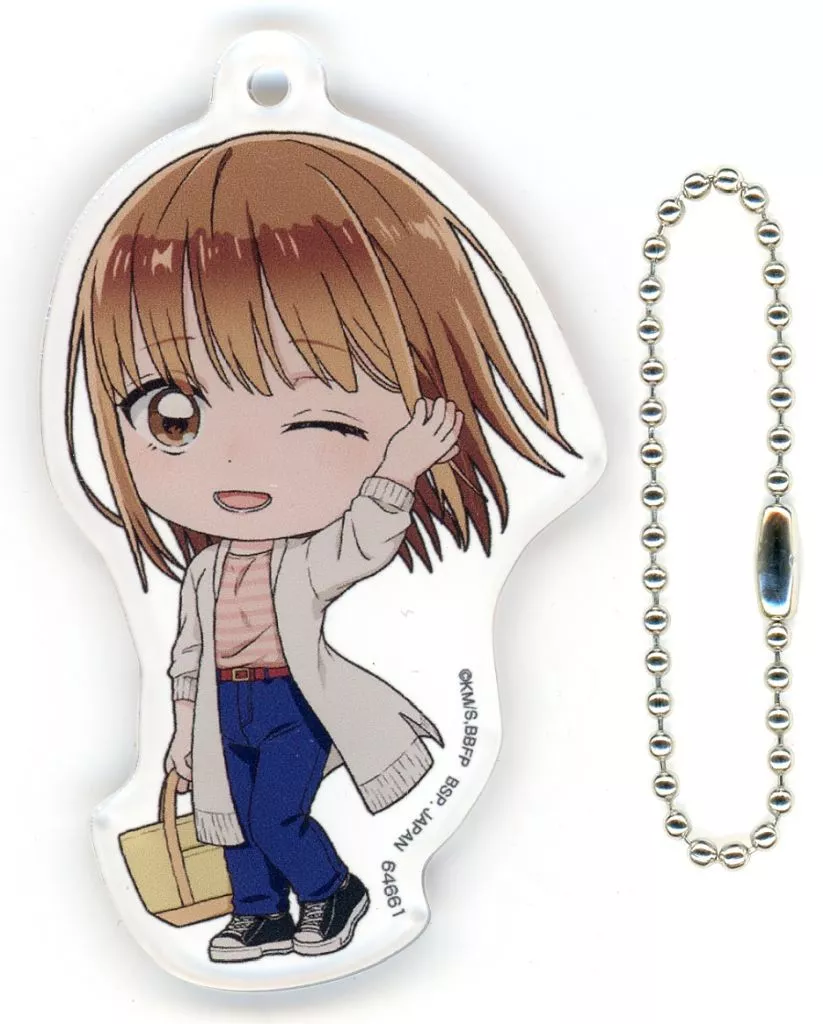 鹿野千夏(私服) きゅんキャラアクリルチャーム きゅんキャラいらすとれーしょんず 「一番くじ アオのハコ」 G賞