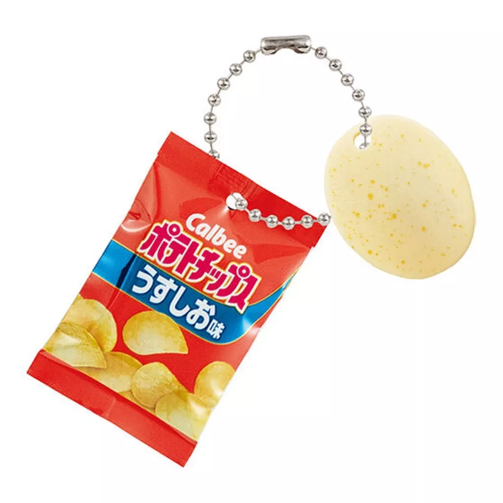 ポテトチップス うすしお味 「カルビー シャカシャカミニチュアチャーム」