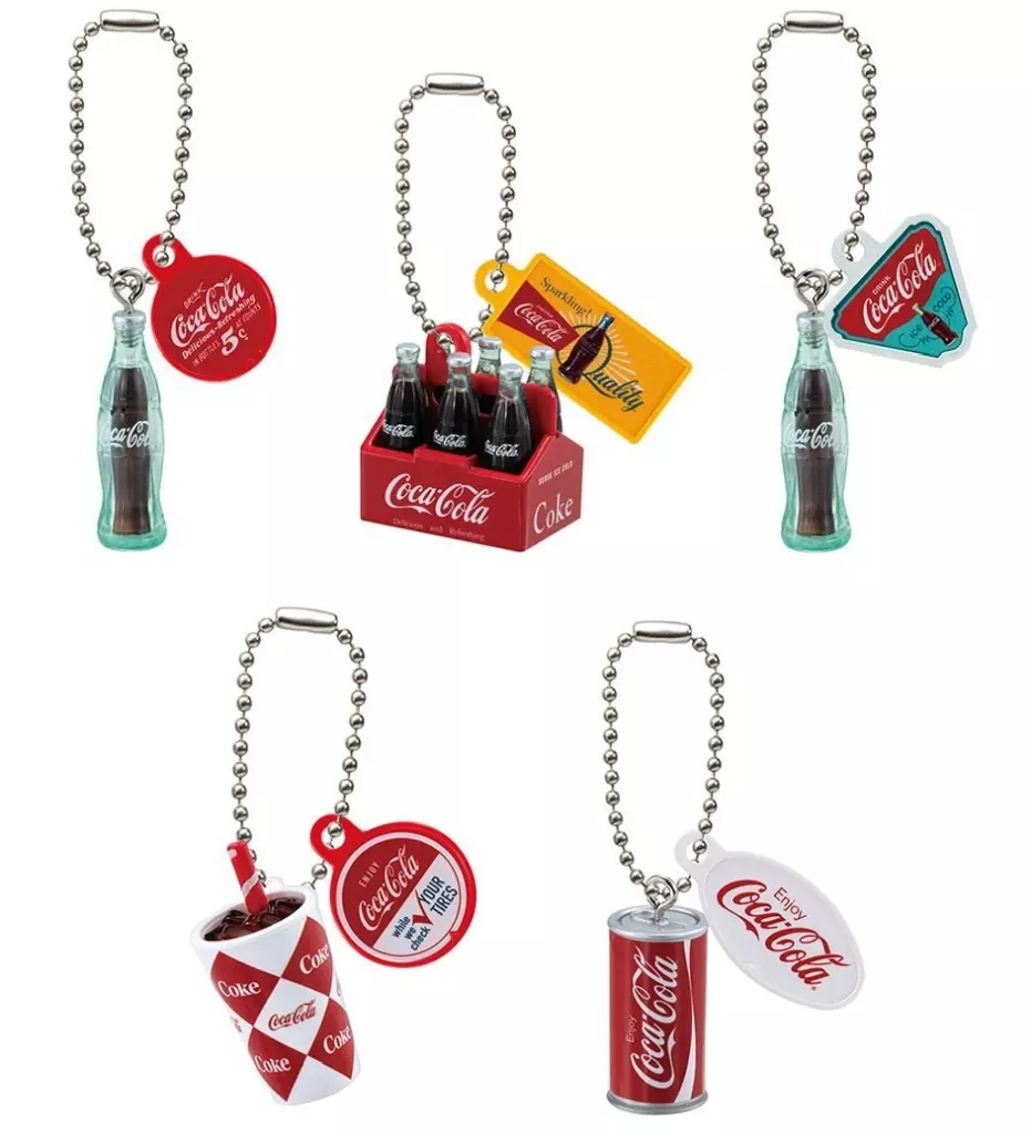 全5種セット 「コカ・コーラ ミニチュアチャーム」