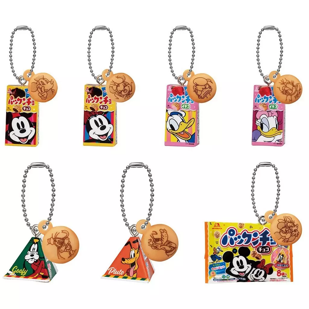 全7種セット 「パックンチョ ミニチュアチャーム バラエティVer.」