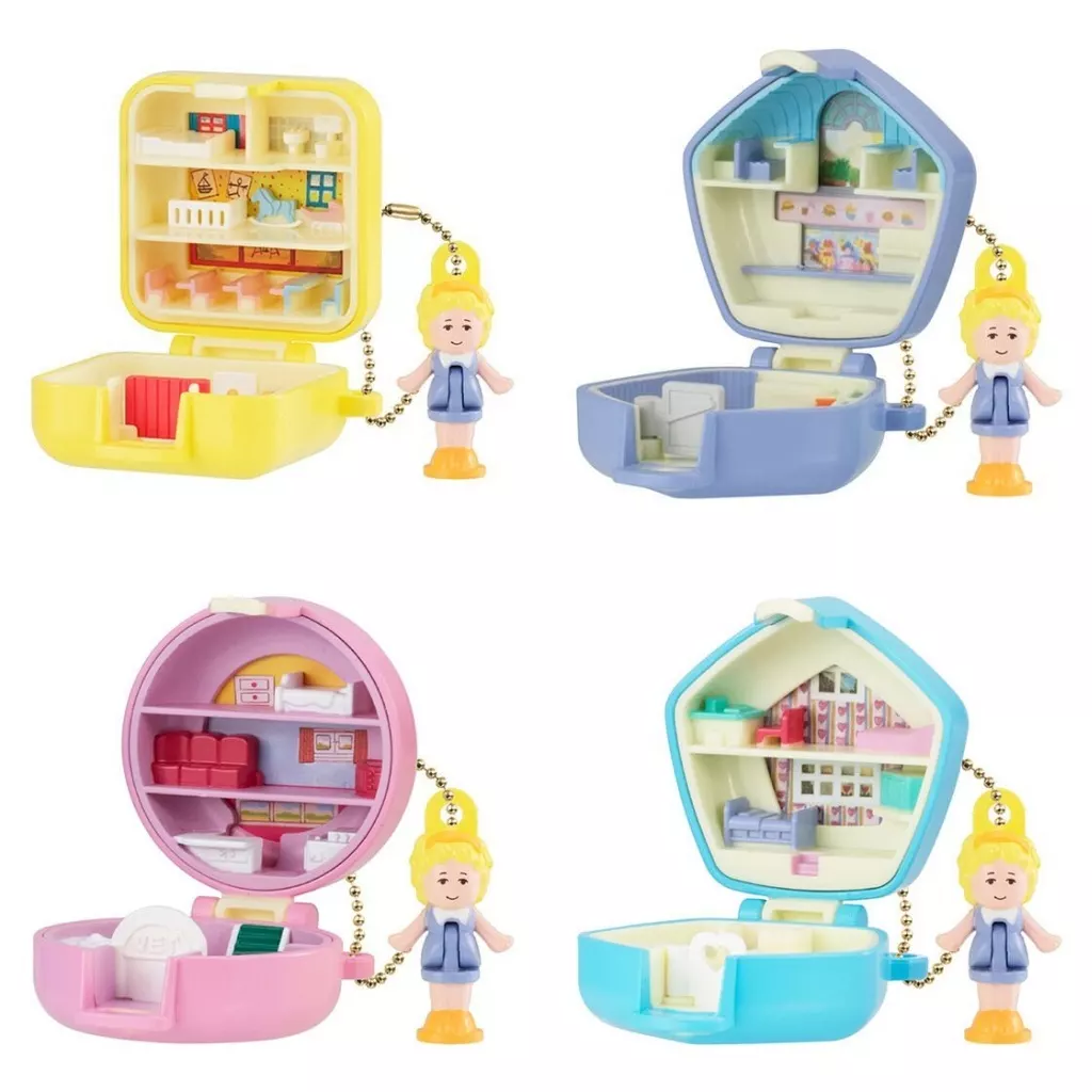 全4種セット 「Polly Pocket ミニチュアチャーム」