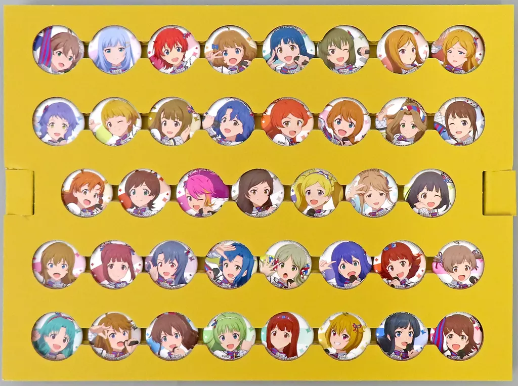 [単品] 集合 ミニ缶マグネットセット(39個セット) 「Blu-ray THE IDOLM＠STER MILLION LIVE! 10thLIVE TOUR Act-3 R＠ISE THE DREAM!!! アソビストア特装版」 同梱特典