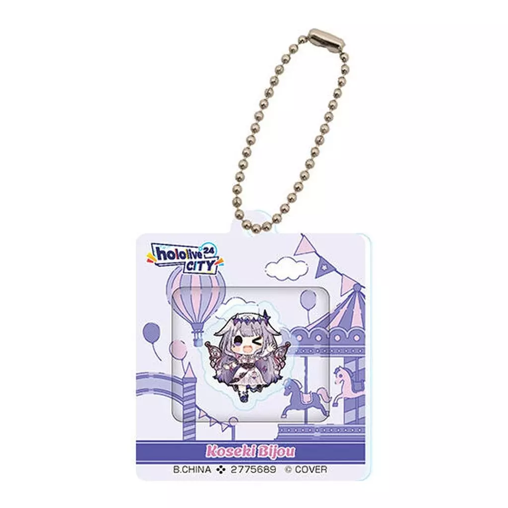 古石ビジュー 「hololive CITY’24 アクリルウィンドウチャーム02」