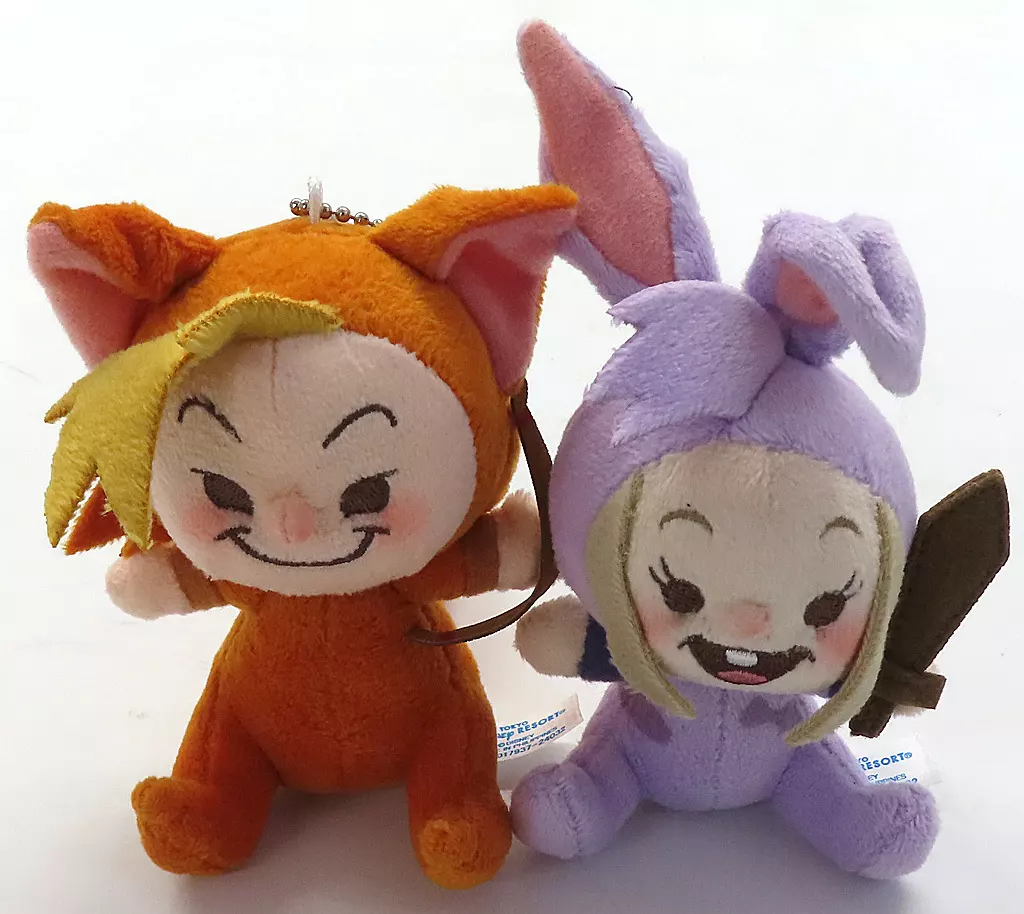 スライトリー＆ニブス ロストキッズぬいぐるみチャームセット 「ピーターパンのネバーランドアドベンチャー」 東京ディズニーシー限定 ファンタジースプリングスグッズ