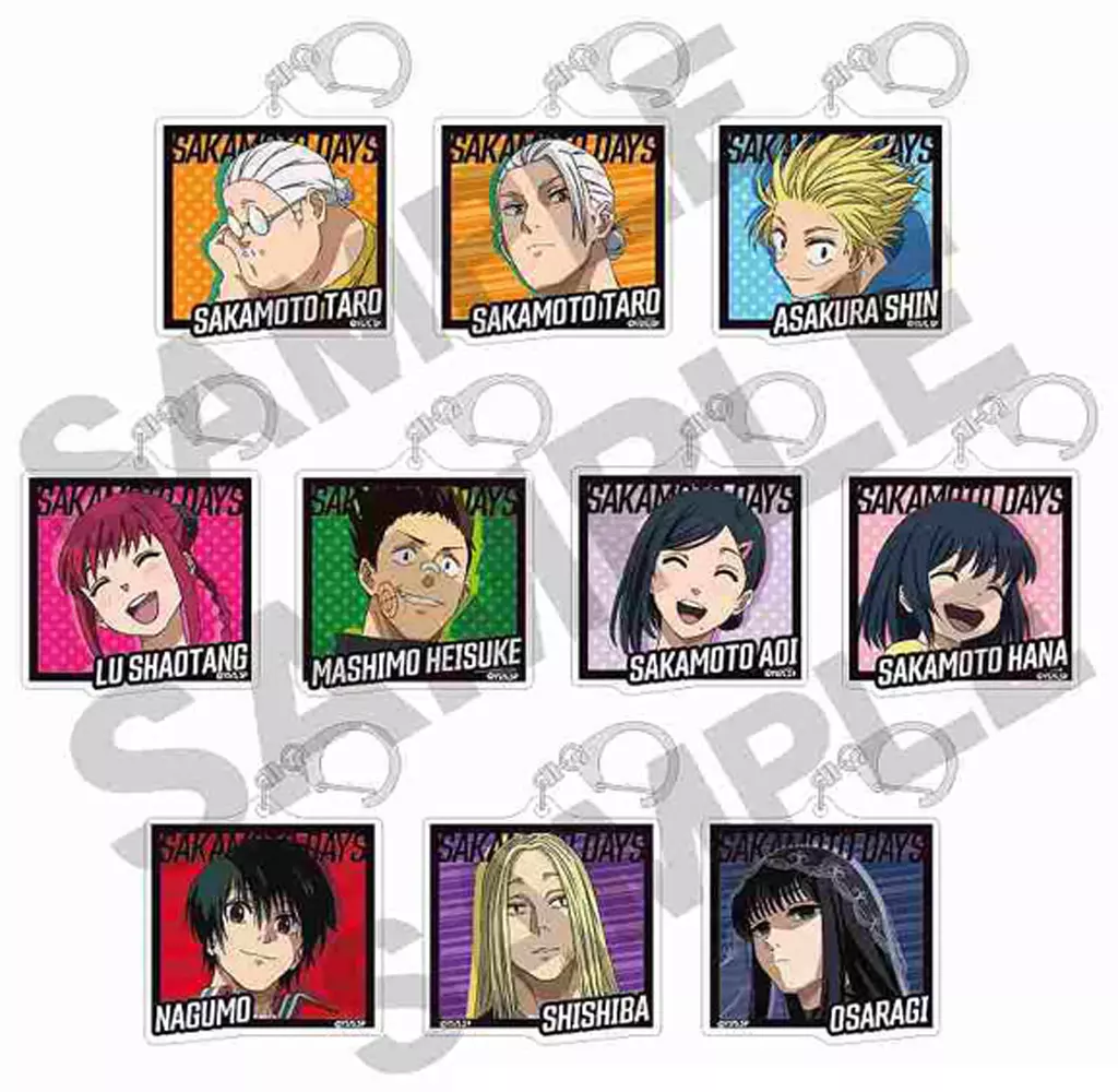 全10種セット 「SAKAMOTO DAYS トレーディングアクリル」
